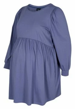 Zizzi MIT PUFFÄRMELN - T-shirt à Manches Longues - Nightshadow Blue