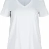 Zizzi 2-PAK - T-shirt Basique - Bright White -France Zizzi Soldes 2022 a8f2e0b5db6b4a31b683087d8edc0824