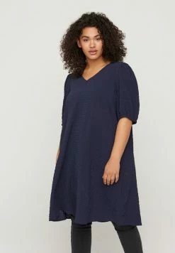 Zizzi Robe De Jour - Blue