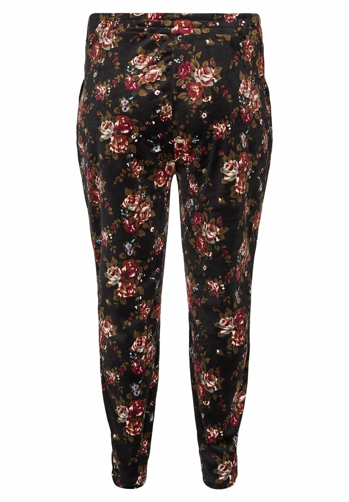 Zizzi MIT TASCHEN UND BLUMENPRINT - Pantalon De Survêtement - Flower Aop 4 Zizzi MIT TASCHEN UND BLUMENPRINT - Pantalon De Survêtement - Flower Aop – Image 4