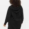 Zizzi MIT KAPUZE - Robe De Jour - Black Solid -France Zizzi Soldes 2022 aa18c491b61946299371536bf237d4fc