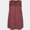 Zizzi MAMBER TUNIC - Blouse - Red Wine -France Zizzi Soldes 2022 aab3081ef7a845c7a768c287a4ad2a0b