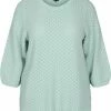 Zizzi Pullover - Green -France Zizzi Soldes 2022 ab42860218904a97931b5755ddbebf9c