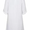 Zizzi 3/4 ÄRMELN - Robe De Jour - White -France Zizzi Soldes 2022 ab77767d4b814d12a4d6a56b870285fb