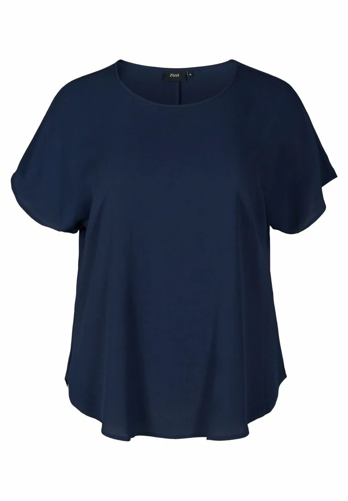 Zizzi Blouse - Blue 4 Zizzi Blouse - Blue – Image 4