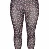Zizzi Legging - Flower Aop -France Zizzi Soldes 2022 acc2101043b042b888495ca12007cb8e