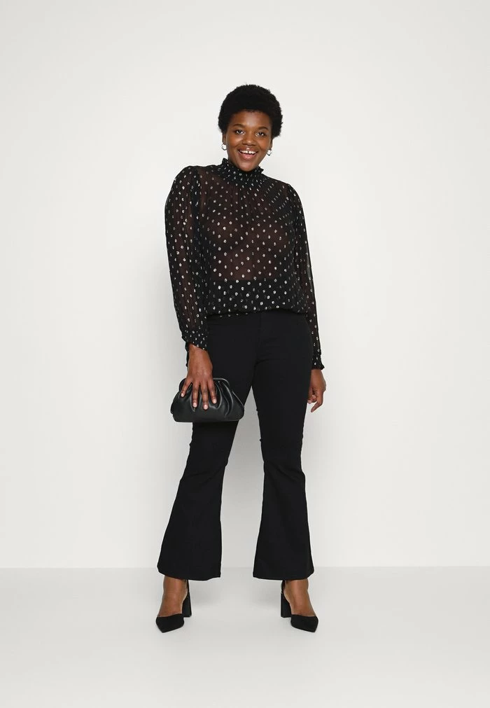 Zizzi BLOUSE - Blouse - Black 2 Zizzi BLOUSE - Blouse - Black – Image 2