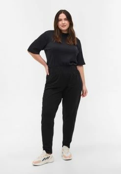 Zizzi Pantalon De Survêtement - Black