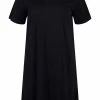 Zizzi Robe De Jour - Black -France Zizzi Soldes 2022 ad877c943d524fdd92b5f2d1558b1d3e