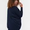 Zizzi Pullover - Blue -France Zizzi Soldes 2022 ae327e0cca854ae68b7d5a34304ae543