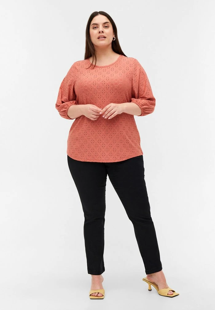Zizzi Blouse - Canyon Rose 2 Zizzi Blouse - Canyon Rose – Image 2