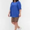Zizzi Blouse - Dazzling Blue -France Zizzi Soldes 2022 af1f8b5f25184b6db39b7954ebb67925