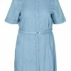 Zizzi Robe En Jean - Light Blue Denim -France Zizzi Soldes 2022 afb8fcd183714c37a1102ce5c149c903