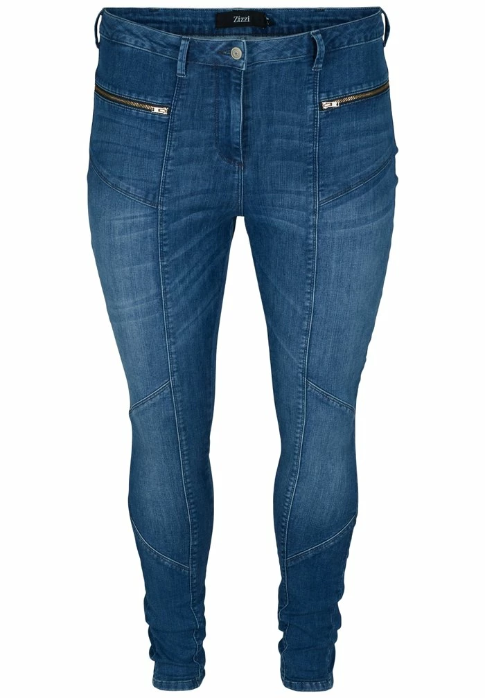 Zizzi Jean Slim - Blue Denim 1 Zizzi Jean Slim - Blue Denim