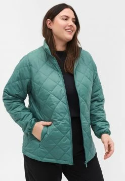 Zizzi Veste Mi-saison - Sagebrush Green