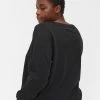 Zizzi Sweatshirt - Black -France Zizzi Soldes 2022 b1e97059fd414e9c8bec9e9316be839a