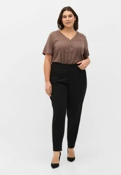 Zizzi Pantalon Classique - Black
