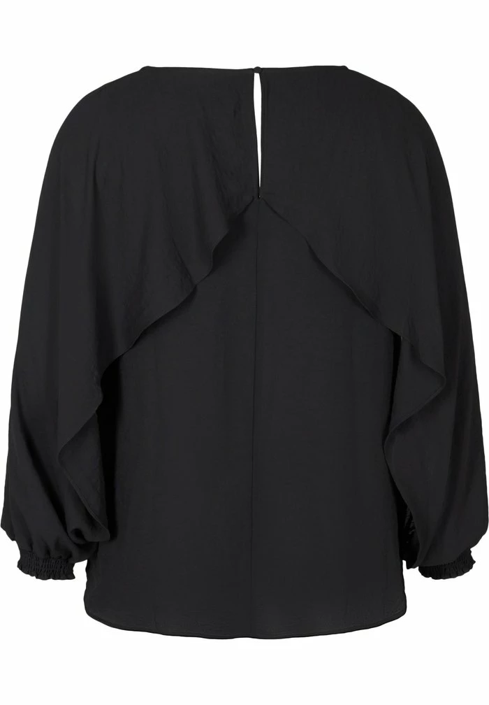 Zizzi Blouse - Black 3 Zizzi Blouse - Black – Image 3