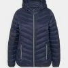 Zizzi MSALLY JACKET - Veste Mi-saison - Navy Blazer -France Zizzi Soldes 2022 b2eae43858b8420b9d7f49366a30c8ab