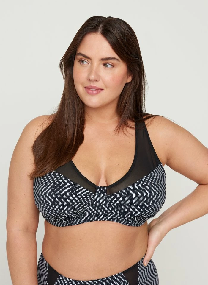 Zizzi Haut De Bikini - Black 1 Zizzi Haut De Bikini - Black