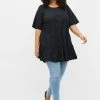 Zizzi MIT A LINIE - Tunique - Black -France Zizzi Soldes 2022 b56eafdf0d65477599bfbf4466302ef8