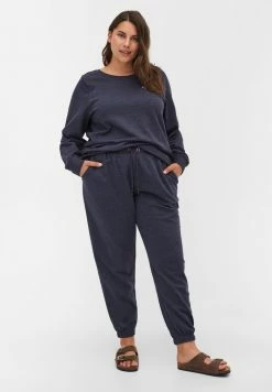 Zizzi MIT TASCHEN - Pantalon De Survêtement - Night Sky Mel