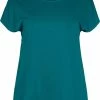 Zizzi T-shirt Basique - Petrol