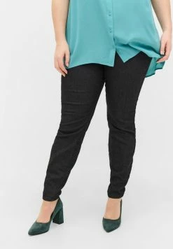 Zizzi Jegging - Grey Denim