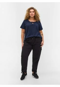 Zizzi T-shirt Basique - Blue