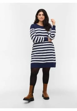 Zizzi Robe Pull - Blue
