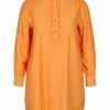 Zizzi BUTTONS AND RUFFLE DETAILS - Tunique - Tangelo 10 Zizzi BUTTONS AND RUFFLE DETAILS - Tunique - Tangelo -France Zizzi Soldes 2022 b729222c0c5945e1aae218bd57906c2a