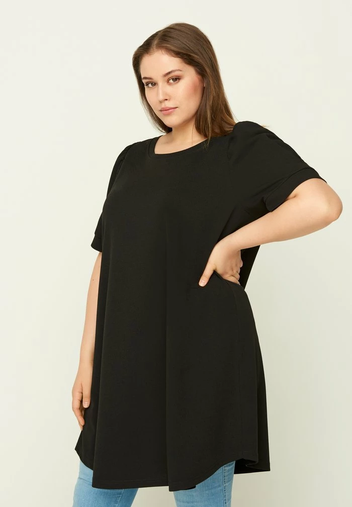 Zizzi Tunique - Black 1 Zizzi Tunique - Black