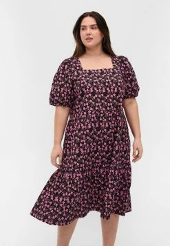 Zizzi Robe De Jour - Flower Aop
