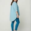 Zizzi WITH 3/4 LENGTH SLEEVES - Chemisier - Light Blue -France Zizzi Soldes 2022 b8f28463a3ac4179be422388e262bc2d