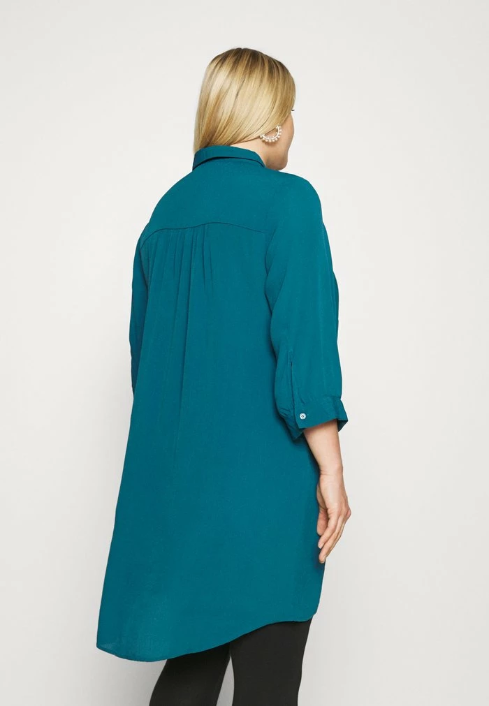 Zizzi XMAISY TUNIC - Chemisier - Maroccan Blue 3 Zizzi XMAISY TUNIC - Chemisier - Maroccan Blue – Image 3