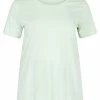 Zizzi KURZARM - T-shirt Imprimé - Light Green -France Zizzi Soldes 2022 b994ba9a6b9d4ce1ad434c17663c05b2