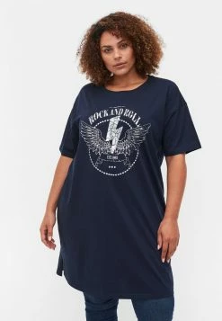 Zizzi Robe De Jour - Navy Blazer