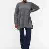 Zizzi Pullover - Dark Grey Melange -France Zizzi Soldes 2022 b9e4a6d968a14ed490d9cb9389501d1a