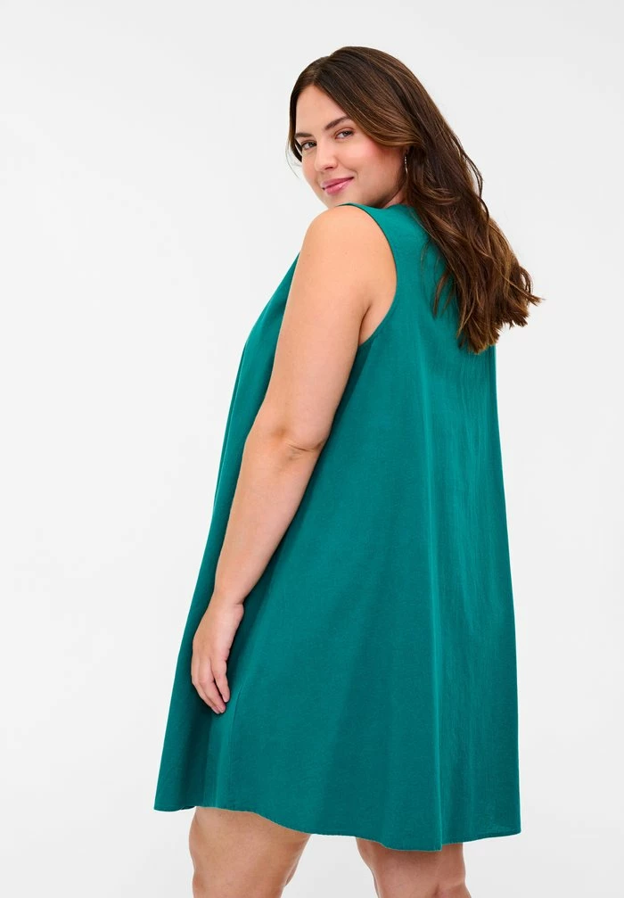 Zizzi Tunique - Petrol 3 Zizzi Tunique - Petrol – Image 3