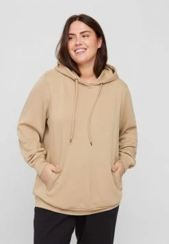 Zizzi XMOLLY - Sweat à Capuche - Cornstalk