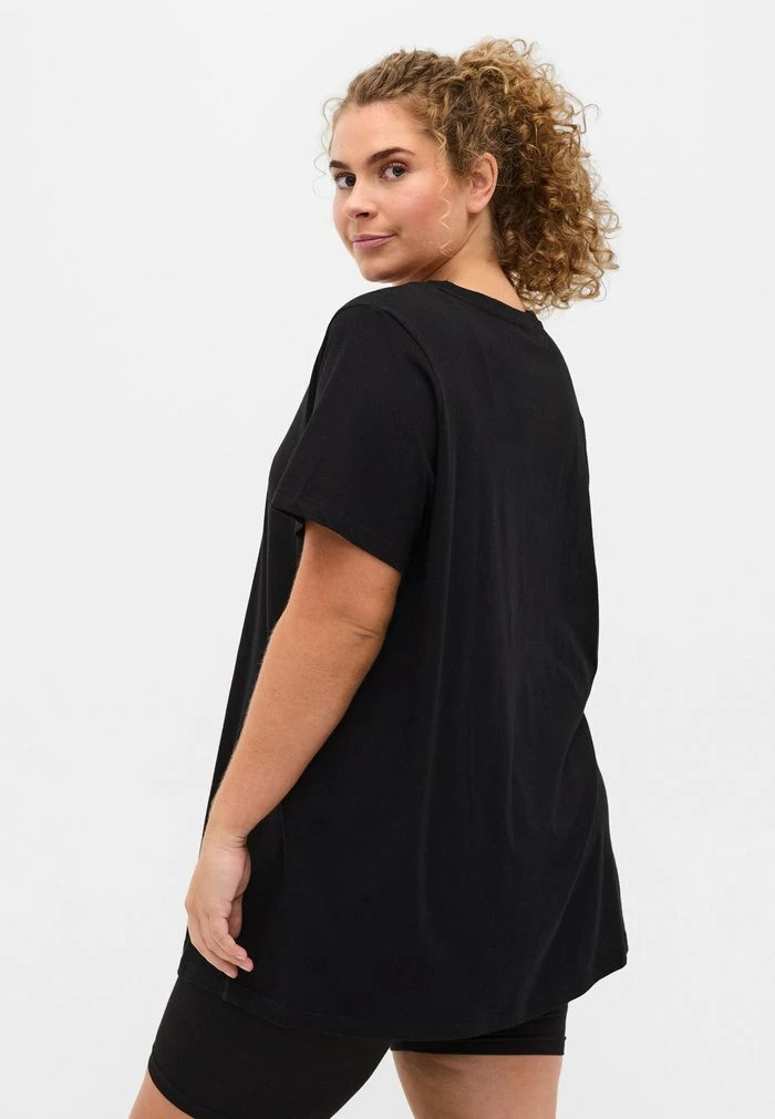 Zizzi OVERSIZE AUS - Haut De Pyjama - Black Sleep 3 Zizzi OVERSIZE AUS - Haut De Pyjama - Black Sleep – Image 3