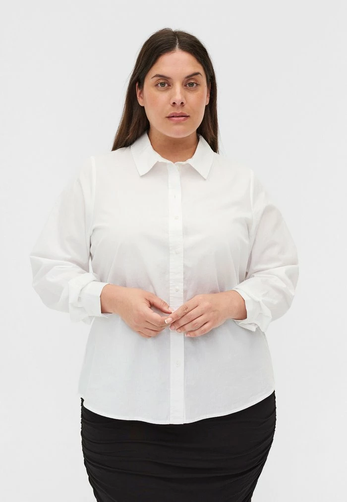 Zizzi Chemisier - White 1 Zizzi Chemisier - White