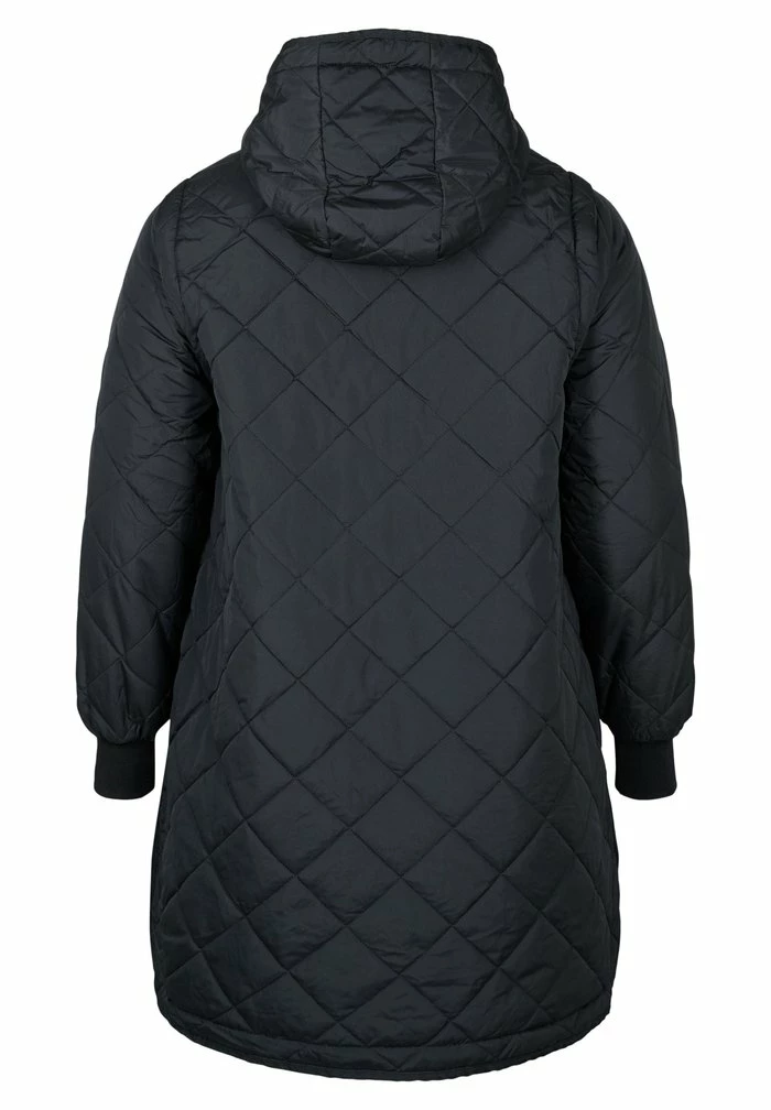 Zizzi 2IN1 MIT ABNEHMBAREN - Veste D'hiver - Black 2 Zizzi 2IN1 MIT ABNEHMBAREN - Veste D'hiver - Black – Image 2