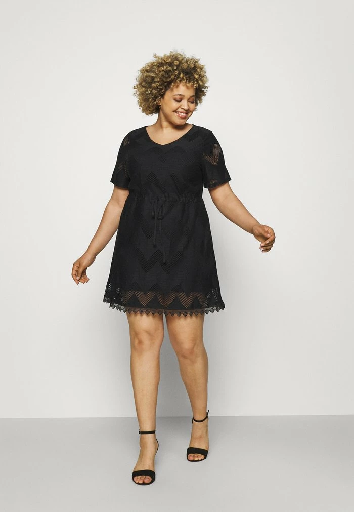 Zizzi MALEXANDRA TUNIC - Blouse - Black 2 Zizzi MALEXANDRA TUNIC - Blouse - Black – Image 2