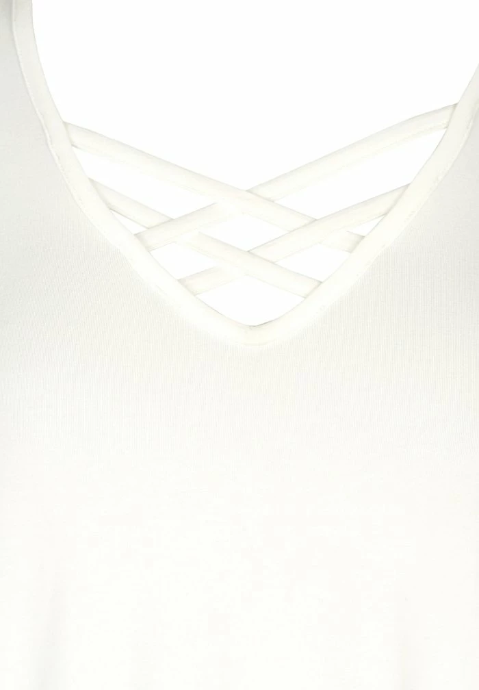 Zizzi T-shirt Imprimé - Off White 5 Zizzi T-shirt Imprimé - Off White – Image 5