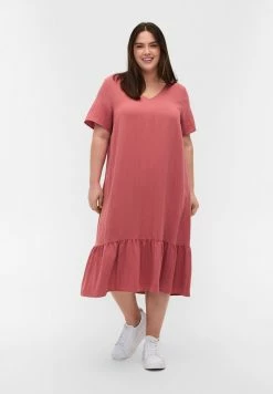 Zizzi VMACY - Robe De Jour - Withered Rose