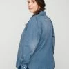 Zizzi WITH PUFF SLEEVES - Chemisier - Blue -France Zizzi Soldes 2022 bcf8b46018aa4093aedb67a9e3f6087d