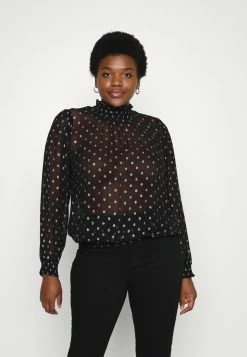 Zizzi BLOUSE - Blouse - Black