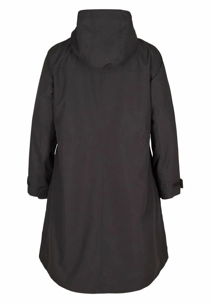 Zizzi MIT ABNEHMBARER KAPUZE - Parka - Black 5 Zizzi MIT ABNEHMBARER KAPUZE - Parka - Black – Image 5