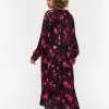 Zizzi PRINTED WITH BUTTONS - Robe Chemise - Black Pink Aop -France Zizzi Soldes 2022 bf3a06b05363479fa854a76cc7a764b0
